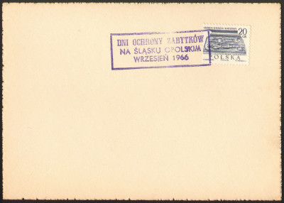 1966 [KO66 699] Dni ochrony zabytk&oacute;w